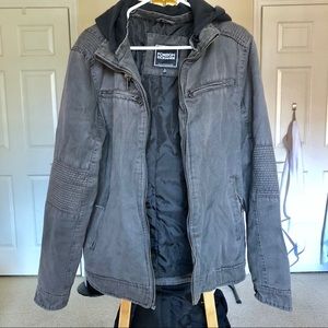 Dark grey heavy jacket size M